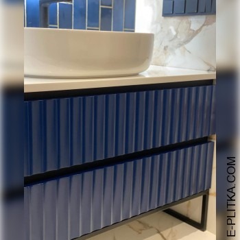 Виготовлення меблів для ванної кімнати з накладною раковиною