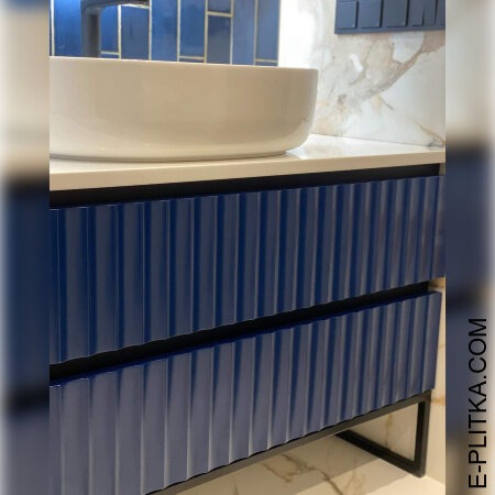 Изготовление мебели для ванной с накладной раковиной