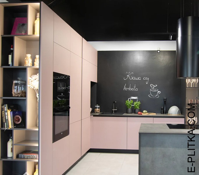 Кухня Perfecta mebli «Jazz» Минималистическая кухня с островом