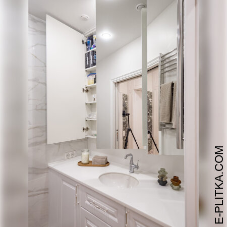 Изготовление мебели для ванной комнаты со столешницей