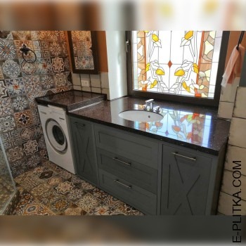 Тумба для пральної машини з раковиною. Ціна та фото.