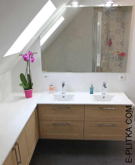 Производство угловой мебели для ванной комнаты