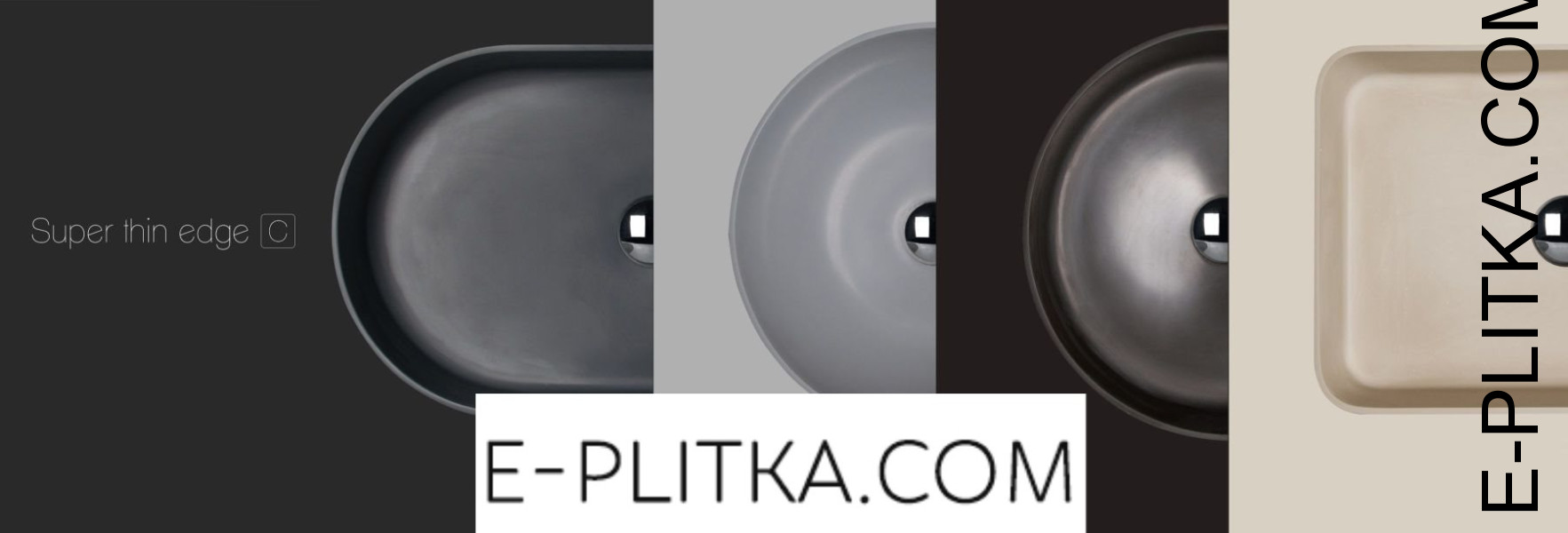 Стільниця кам'яна під умивальник Volle Solid surface 10-40-7503