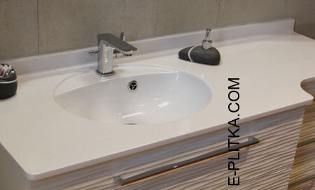 Производство мебели для ванной комнаты со столешницей