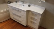 Производство мебели для ванной комнаты со столешницей