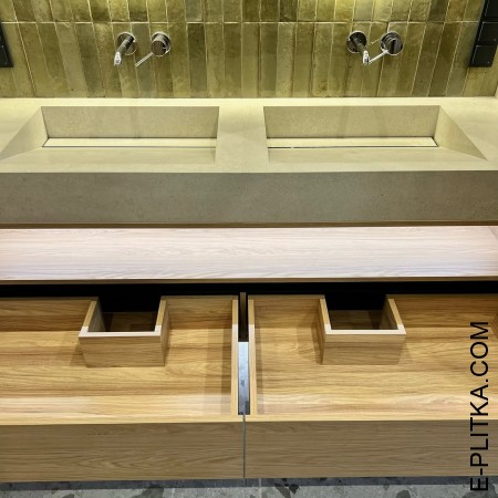 Тумба под раковину из камня