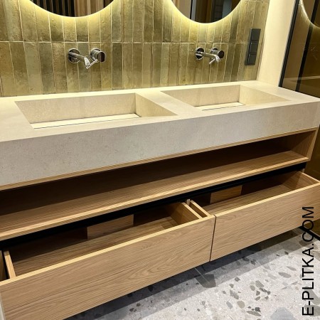 Тумба под раковину из камня