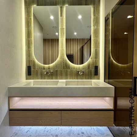 Тумба под раковину из камня