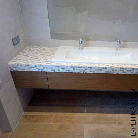 Заказать мебель под столешницу из мозайки