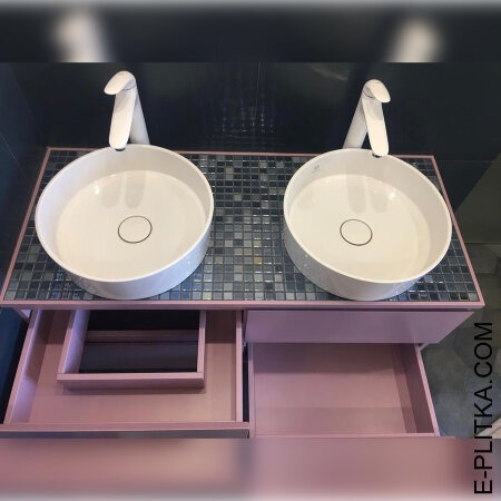 Мебель для ванной под столешницу из мозайки на заказ