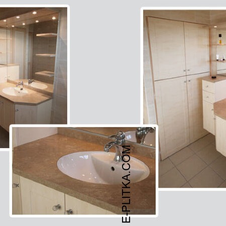 Тумба под раковину со столешницей