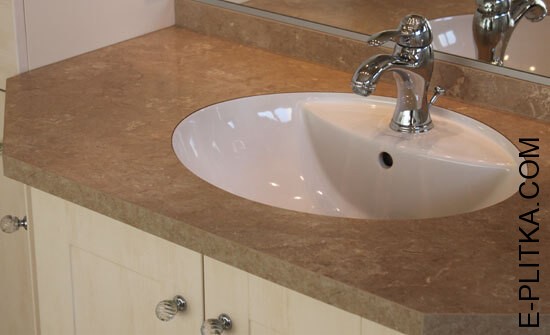 Тумба под раковину со столешницей