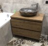 Тумба під мийку з фасадами «під дерево» 2