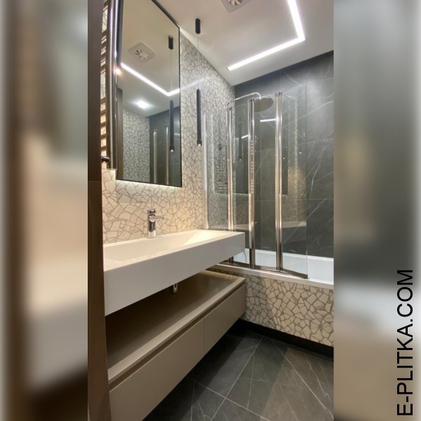 Изготовим заказную раковину с тумбой в Киеве под заказ нестандартных размеров с эксклюзивным дизайном. Современная меблировка ванной комнаты: парящая раковина влитая в столешницу из литого камня с подвесной тумбой. ЗВОНИТЕ ☎️ (063) 641 35 65 ✔️ Лучшее кач