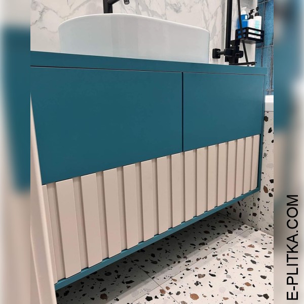 Виготовляємо тумби для ванної в Києві на замовлення нестандартних розмірів та за індивідуальним дизайн-проектом. Підвісна тумба комбінованого кольору під раковину чашу в нішу ванної кімнати. ТЕЛЕФОНУЙТЕ ☎️ +38(073) 576 63 03 ✔️ Найкраща якість та ціни!