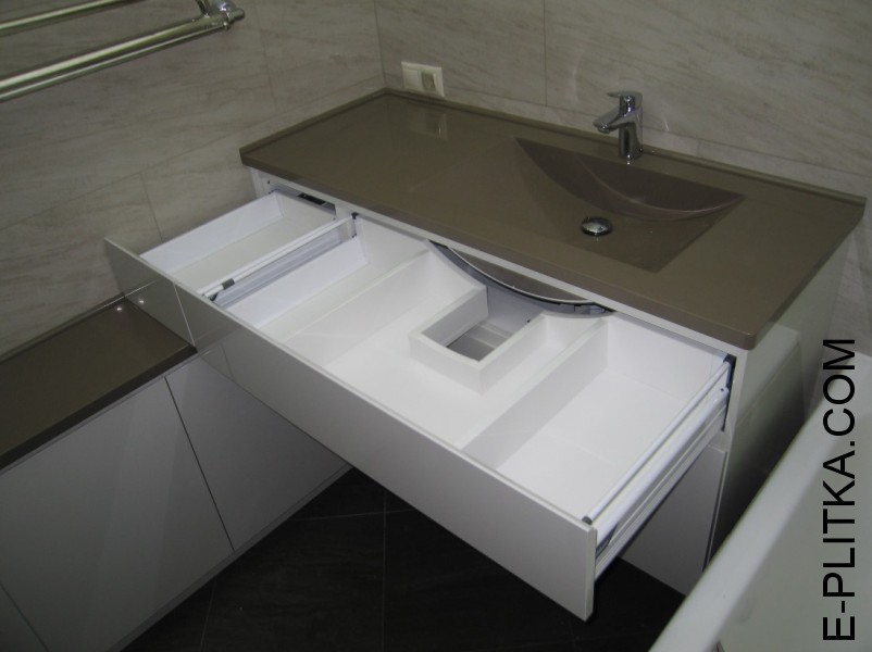 Заказать подвесную мебель для ванной