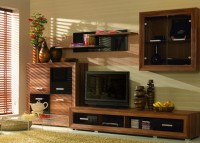 Модульная система для гостиной «Шоколад»