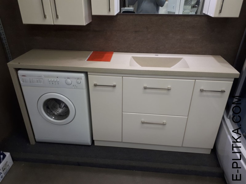 Мебель для ванной под стиральную машину на заказ