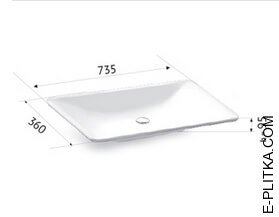 Раковина из искусственного камня RL308