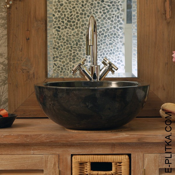 Раковина із натурального каменю round_black