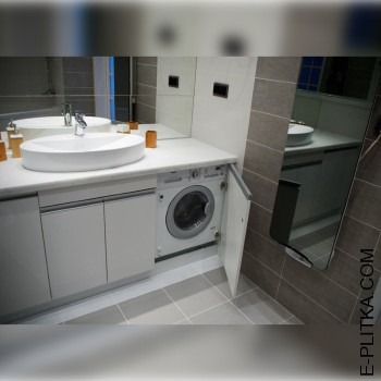 Тумба під пральну машину з раковиною