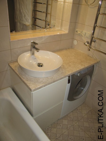 Меблі для ванної кімнати з накладною раковиною на 105 см