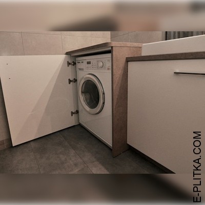 Тумба под стиральную машину со столешницей на заказ в Киеве, фото, цена.