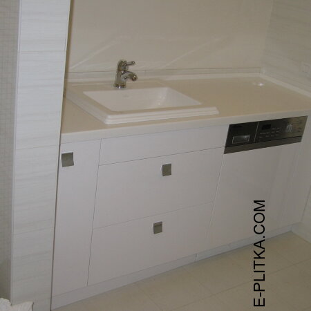 Мебель для ванной с накладной раковиной на 145 см