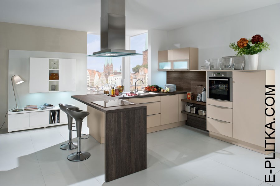 Кухня с барной стойкой «Джаз»