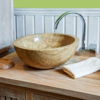 Раковина из натурального камня round_onyx