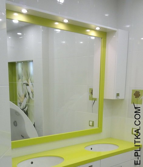 Зеркало для ванной по индивидуальным размерам