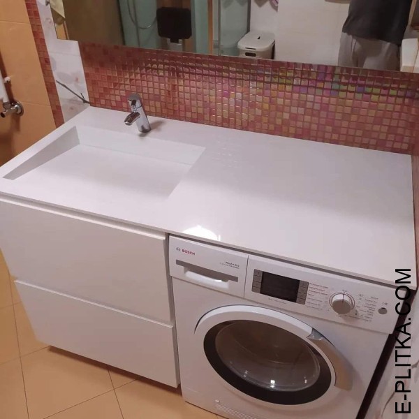 Тумба с раковиной под стиральную машинку, фото и цены | e-Plitka.com