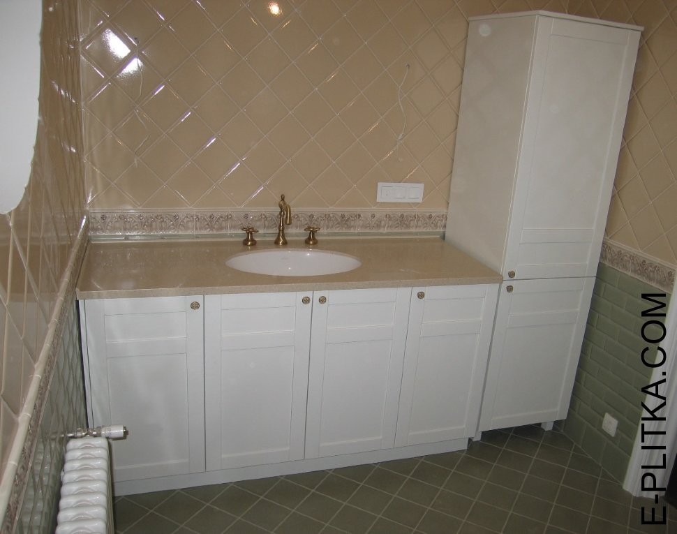 Нравится Комплект мебели для ванной комнаты по индивидуальным размерам - сделаем по Вашим размерам