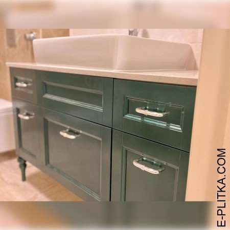 Тумба со столешницей и раковиной для ванных