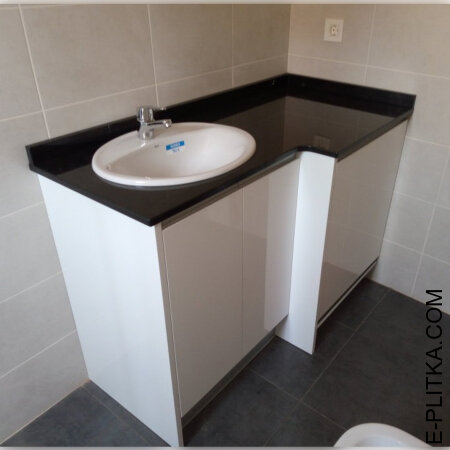 Тумба со столешницей под накладную раковину