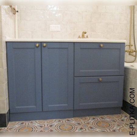 Мебель для ванной со столешницей на 120 см