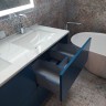 Тумба под столешницу с двумя раковинами