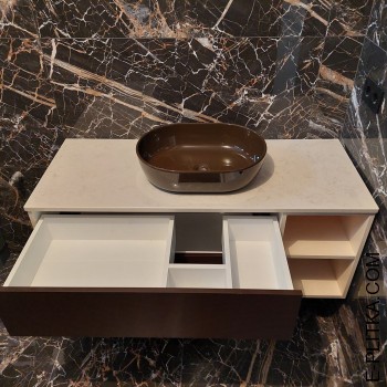 Тумба під стільницю з раковиною чашею