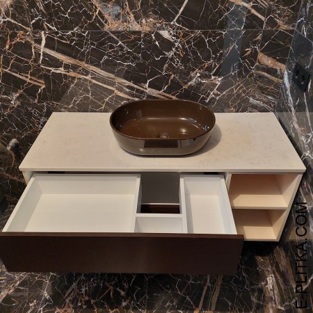 Тумба под столешницу с раковиной чашей