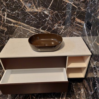 Тумба під стільницю з раковиною чашею