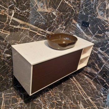 Тумба під стільницю з раковиною чашею