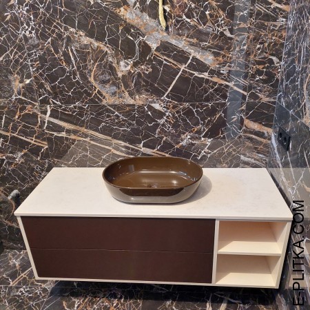 Тумба под столешницу с раковиной чашей