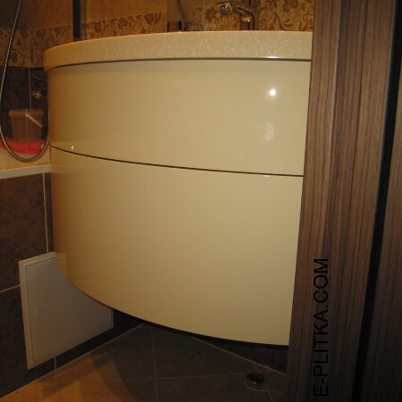 Тумба столешница под раковину в ванной