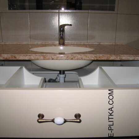 Мебель для ванной со столешницей на 140 см