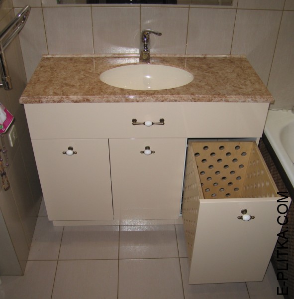 Мебель для ванной со столешницей на 140 см