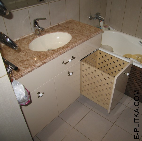 Мебель для ванной со столешницей на 140 см