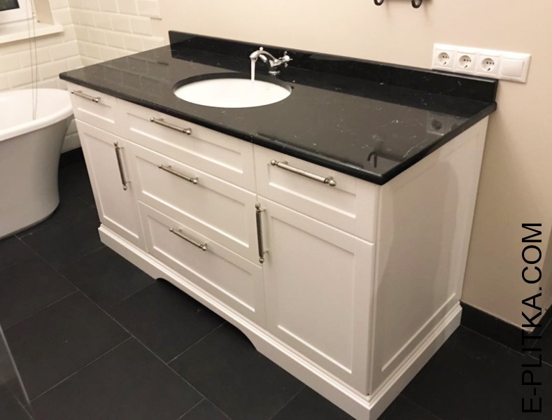 Мебель для ванной со столешницей на 145 см