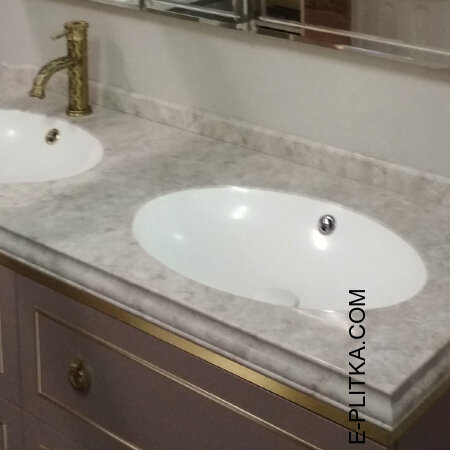 Мебель для ванной со столешницей по индивидуальным размерам