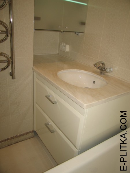 Тумба в ванную камень