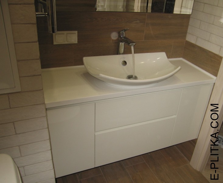 Мебель для ванны под столешницу